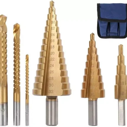 Juego De 6 Brocas Escalonadas Resistencia Al Desgaste Envió Gratis 46% De Descuento