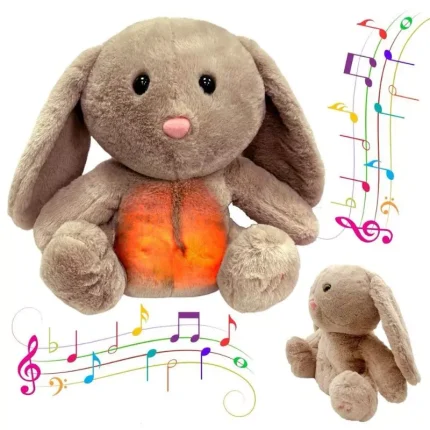 Peluche Conejo Relajante Compañero Para Dormir Envió Gratis 40% De Descuento