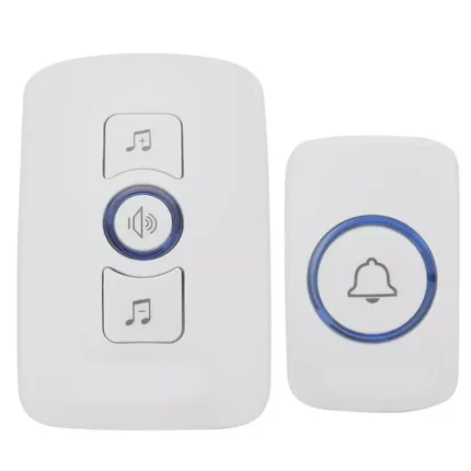 Timbre Inalámbrico Fácil De Instalar Con La Cinta Adhesiva De Doble Cara Envió Gratis 41% De Descuento